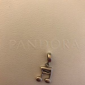 Music Note Pandora charm